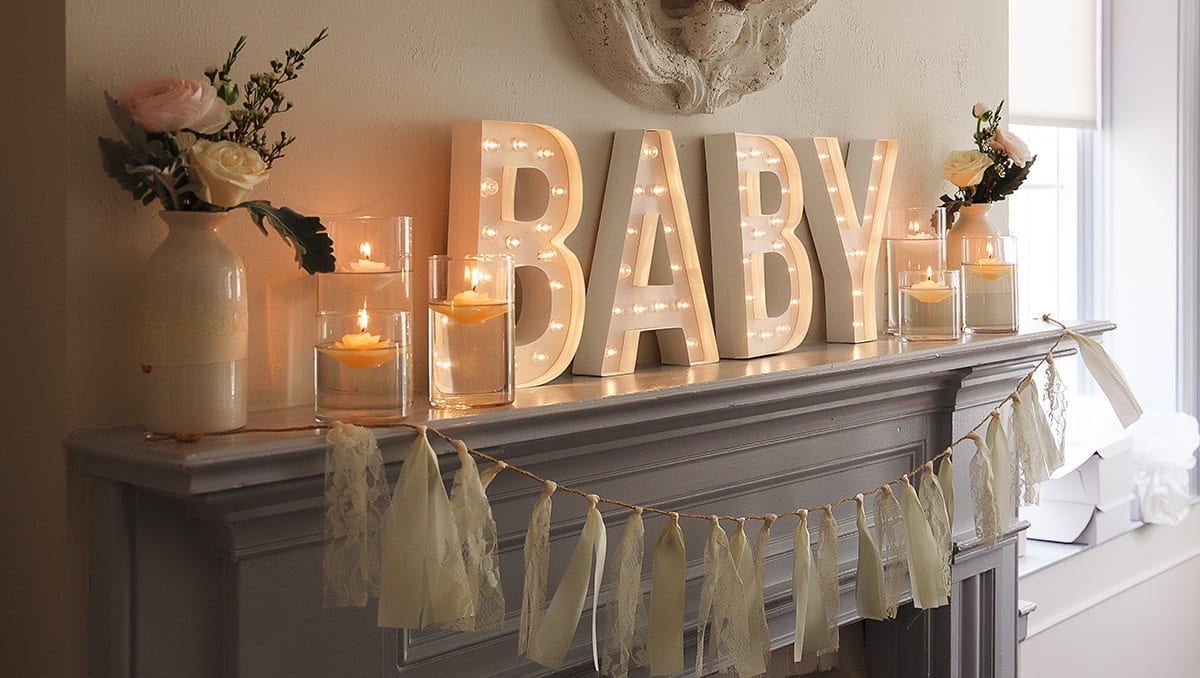 baby shower venue styling cheshire